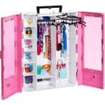 Shiva Gift&More Barbie Pembe Gardrop Giyinme Odası Giysi Dolabı