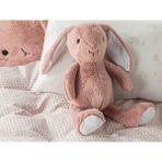 Shiva Gift&More Bunny Tavşan Bebek Kırlent Uyku ve Oyun Arkadaşı Peluş Oyuncak 30X30 cm - Pembe