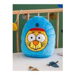 SHIVA Gift&More Mavi Kral Şakir Baskılı Pelüş Bebek Kırlent Uyku ve Oyun Arkadaşı Yumuşak Oyuncak