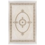 Shivpuri Klasik Krem Akrilik Dikdörtgen Akrilik Kolay Temizlenen Yumuşak Makine Salon Halı-I-Krm-Elit-EL005A-160x230