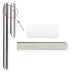 SHIZHENGNING-SHIZHENGNING Sony Xperia ZR/M36h için Yeni Flex kablo Kulaklık Düğmesi ve Ses Düğmesi (Siyah), Stokta (Renk: Gümüş)