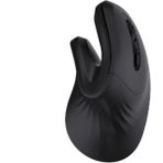 Shlxy 2.4g Optik Kablosuz Ergonomik Dikey Mouse - Siyah