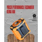 SHN Turbo Mini Fan - Dijital Ekranlı Sessiz & Şarjlı Serinlik!