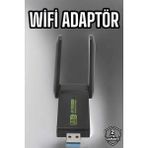 SHN Wifi Adaptör Çift Bantlı Kablosuz Wifi Adaptörü