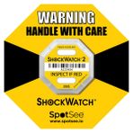 Shock Watch Etiketi 25G/ DÜŞME İNDİKATÖRÜ 25G