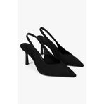 Shoeberry Kadın Avoria Siyah Süet Stiletto