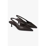 Shoeberry Kadın Kate Acı Kahve Cilt Stiletto