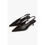Shoeberry Kadın Luna Kahve Cilt Stiletto