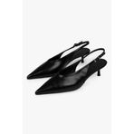 Shoeberry Kadın Luna Siyah Cilt Stiletto