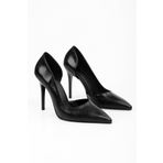 Shoeberry Kadın Massy Siyah Parlak Stiletto