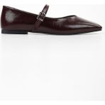 Shoeberry Kadın Sore Bordo Cilt Babet