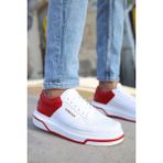 Shoecide CH075 CBT Signature Beyaz - Kırmızı Renk Erkek Günlük Ayakkabı