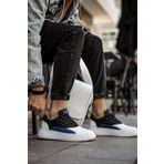 Shoecide CH115 CBT Literide Beyaz - Sax Mavi - Siyah Renk Erkek Günlük Ayakkabı