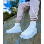 Shoecide CH207 TRT Maglieria-T Beyaz Renk Erkek Günlük Ayakkabı