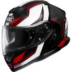 Shoei Neotec 3 Grasp Tc-5 Çene Açılır Motosiklet Kaskı - Siyah - Beyaz - Kırmızı