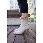 Shoemark Aria Triko Ten Topuklu Kadın Bot