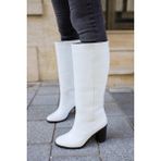 Shoemark Naomi Beyaz Cilt Çizme