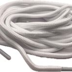 ShoeNBoot 1 Çift Yuvarlak Ayakkabı Bağcıkları 200 cm Beyaz, beyaz, One Size