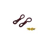 Shoes Comfort 70 Cm Yassı Mumlu Bağcık, Spor Klasik Ayakkabı Bağcığı Ipi, 1 Çift Bordo