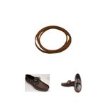 Shoes Comfort Deri Ayakkabı Bağcığı,Timberland Dexter, Ayakkabıya Uygun Deri Bağcık, 1 Adet TABA - 100 cm