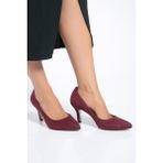 Shoes Time Topuklu Ayakkabı 22K 412 - Bordo
