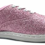Shoes8teen 18 324 Sıcak Pembe Glitter Kadın Spor Ayakkabı
