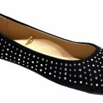 Shoes8teen 4021 Siyah Kadın Babet
