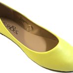 Shoes8teen 8600 Sarı Pu Kadın Babet