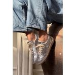 SHOESTEP Rose Taba Süet Düz Rahat Taban Kadın Bağcıklı Günlük Spor Ayakkabı