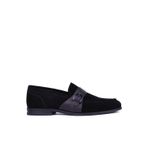 Shoetyle 115-K580 Siyah Hakiki Süet Deri Erkek Klasik Ayakkabı