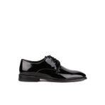 Shoetyle 250-2239 Siyah Rugan Deri Bağcıklı Erkek Klasik Ayakkabı
