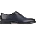 Shoetyle 250-5001 Lacivert Deri Bağcıklı Erkek Klasik Ayakkabı