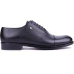 Shoetyle Fosco - Hakiki Deri Siyah Renk Erkek Klasik Ayakkabı - 7102