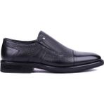 Shoetyle Fosco - Hakiki Deri Siyah Renk Günlük Erkek Ayakkabı - 3257