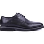 Shoetyle Fosco - Hakiki Deri Siyah Renk Klasik Erkek Ayakkabı - 3103