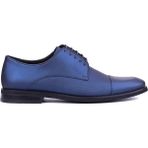 Shoetyle - Hakiki Deri Lacivert Renk Erkek Klasik Ayakkabı - 900-2474