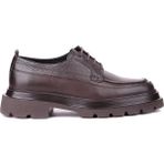 Shoetyle - Kahverengi Hakiki Deri Bağcıklı Günlük Erkek Ayakkabı 115-K609
