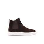 Shoetyle - Kahverengi Hakiki Süet Kadın Chelsea Bot - 6929