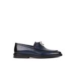Shoetyle - Lacivert Deri Bağcıklı Erkek Klasik Ayakkabı 250-7511
