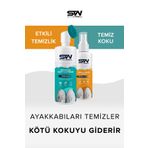 Shoewell Ayakkabı Bakım Seti Fırçalı Spor Ayakkabı Temizleme Köpüğü ve Ayakkabı Koku Giderici Sprey