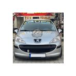 SHOOPLAA Peugeot 207 2006-2014 Uyumlu H lip Esnek Ön Lip 2 Parça Karlık Ön Ek Tampon Altı Dil