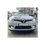 SHOOPLAA Renault Fluence 2009-2012 Uyumlu H lip Esnek Ön Lip 2 Parça Karlık Ön Ek Tampon Altı Dil