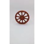 shop Ahşap Görünümlü At Arabası Tekerleği Dekoratif Figür - PLA Malzeme