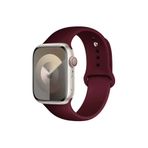 shop AppleWatch 5 6 7 8 9 10 S Uyumlu38/40/41/44mm A Kalite Kayış Bileklik Klasik Kaliteli Silikon Kordon