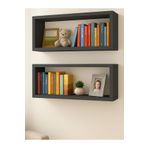 shop artisan 2'li duvar kitaplık