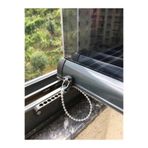 shop Cam balkon Stoplama kanat tutucu siyah