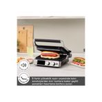shop Karaca Compact Steel Sear and Grill Inox 2008 Döküm Izgara ve Tost Makinesi 6 Dilim Kapasiteli