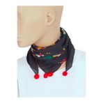 shop Kırmızı Ponponlu Çengelköy Otantik Yazma Fular Eşarp
