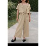 shop Kız çocuk gabardin 4 mevsimlik giyilebilir 2li ceket tulum pantolon