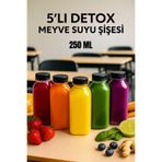 shop Köşeli Okul Piknik Meyve Suyu Smoothie Detoks Ginger Şeffaf Plastik Boş Pet İçecek Şişe Sızdırmaz